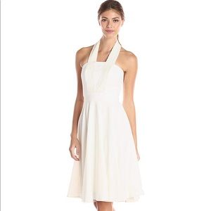 Halston heritage halter dress